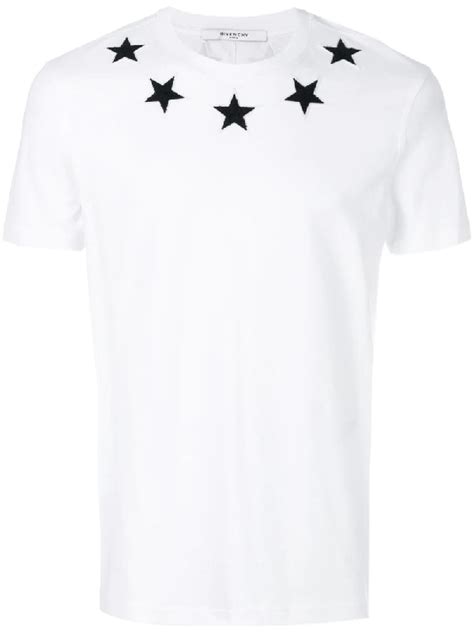 givenchy star patch sweatshirt|givenchy graphic crewneck t shirt.